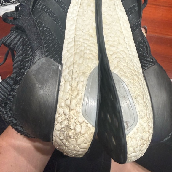 Adidas Gray Knit Sneakers ultra boost women size 10 - Picture 6 of 6